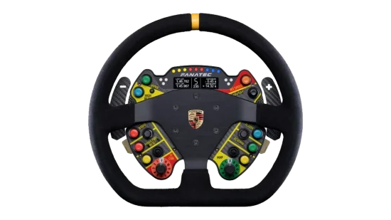 Fanatec Podium Porsche 911 GT3 R steering wheel